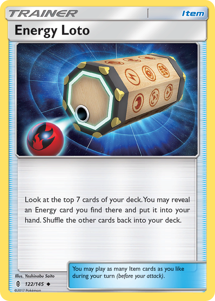 Energy Loto 122/145 Guardians Rising