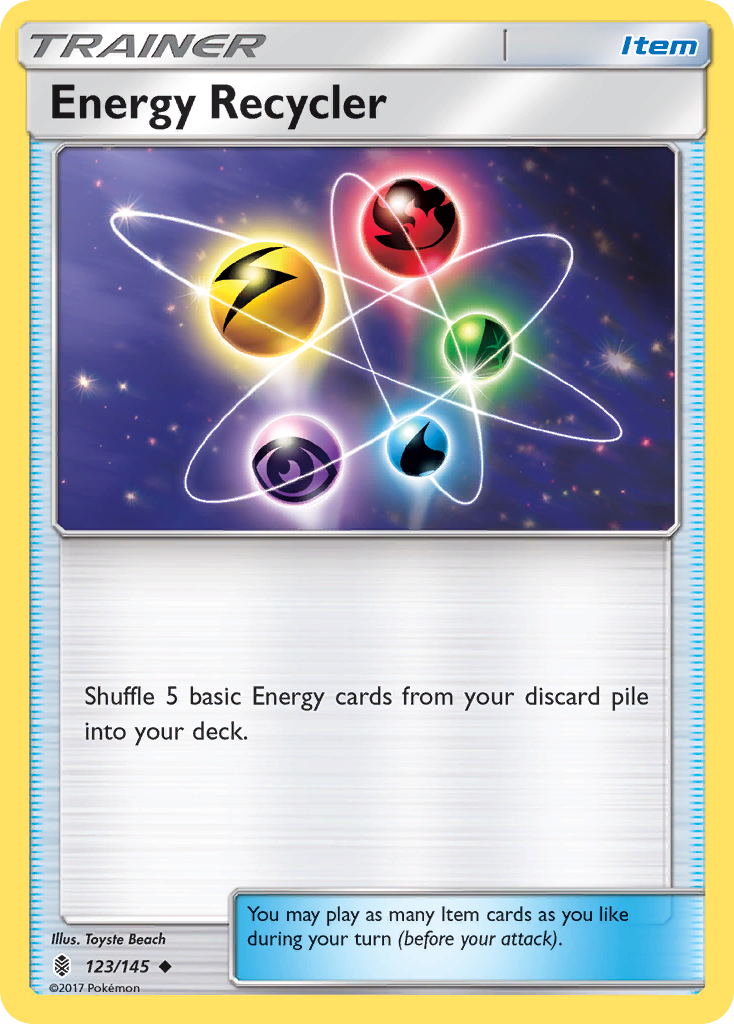 Energy Recycler 123/145 Guardians Rising