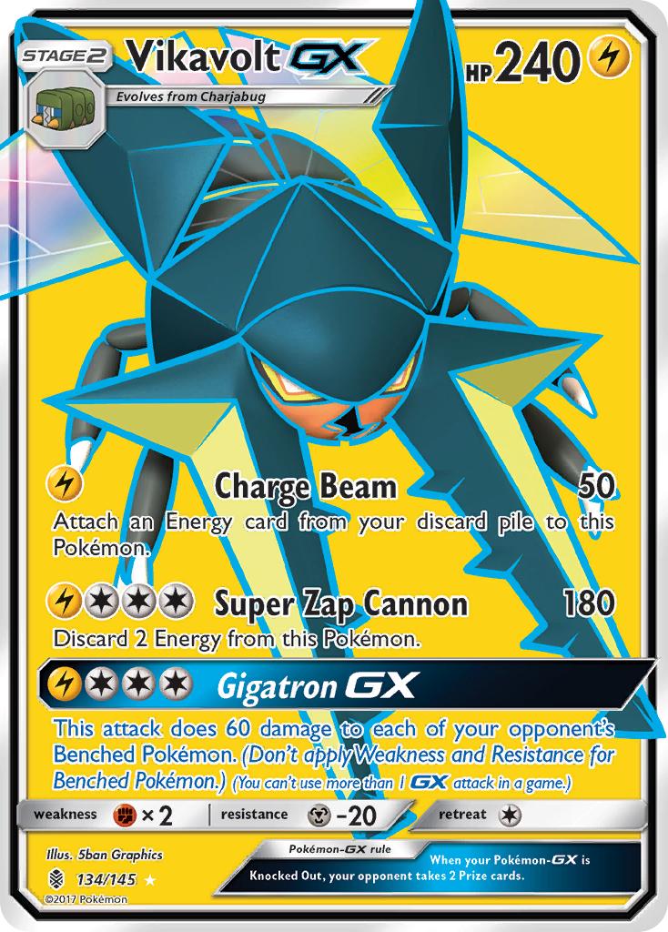 Vikavolt-GX 134/145 Guardians Rising