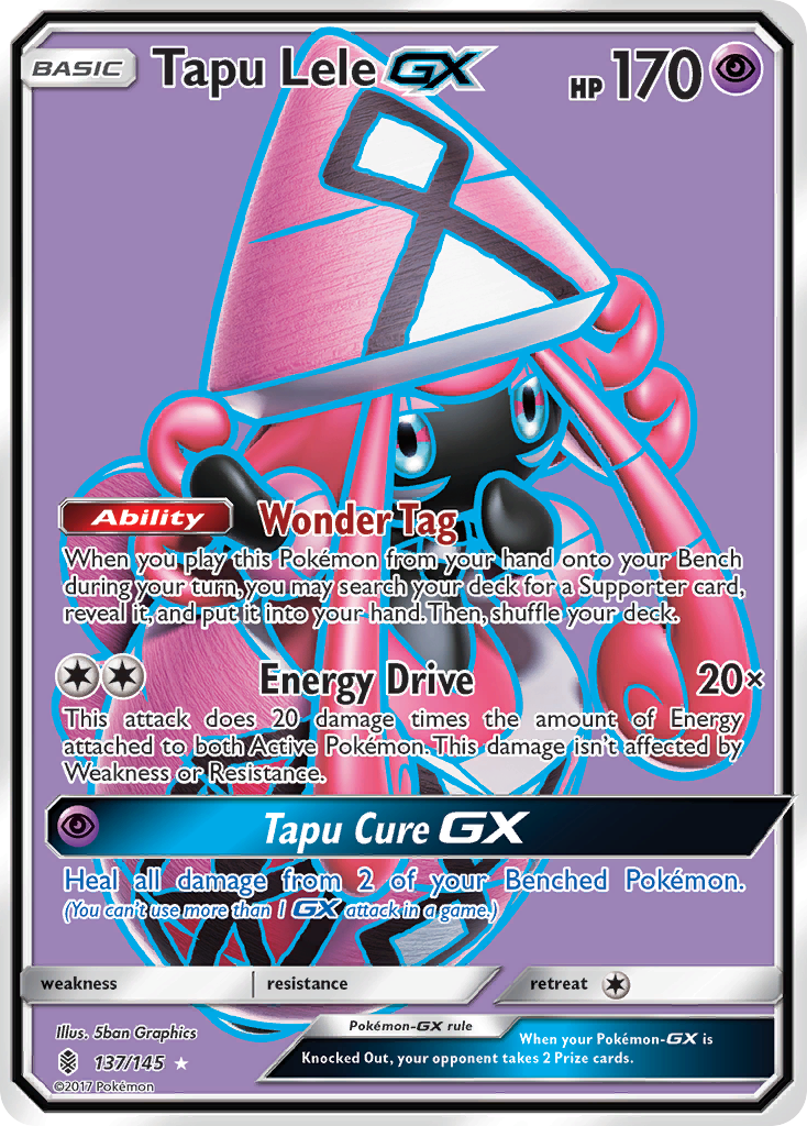 Tapu Lele-GX 137/145 Guardians Rising