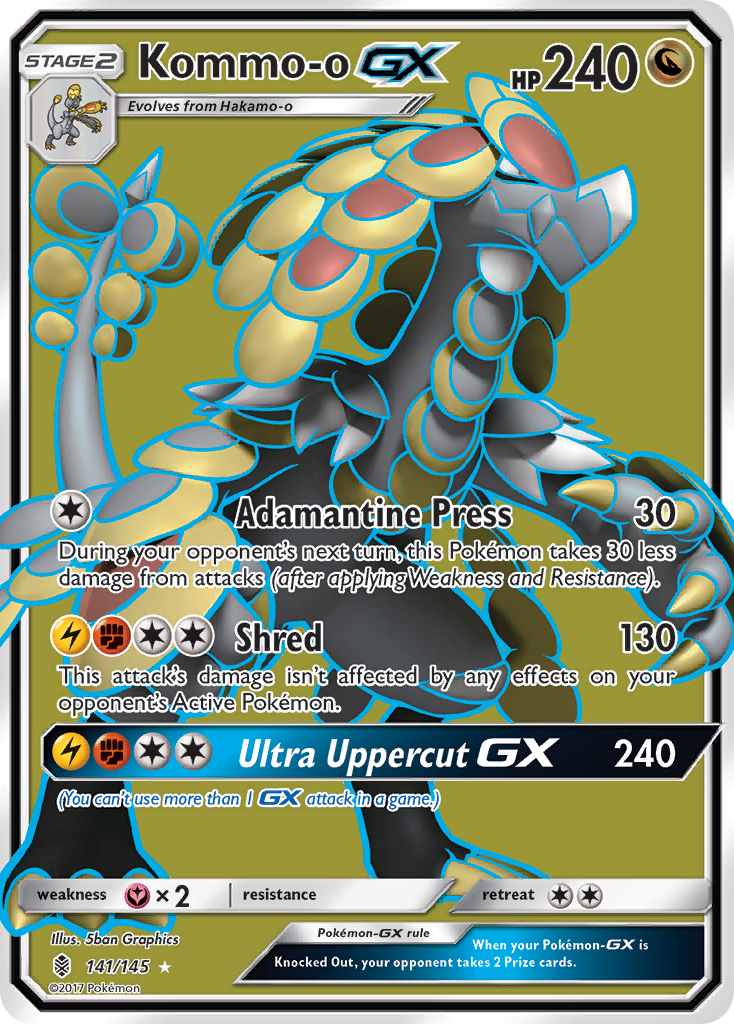 Kommo-o-GX 141/145 Guardians Rising