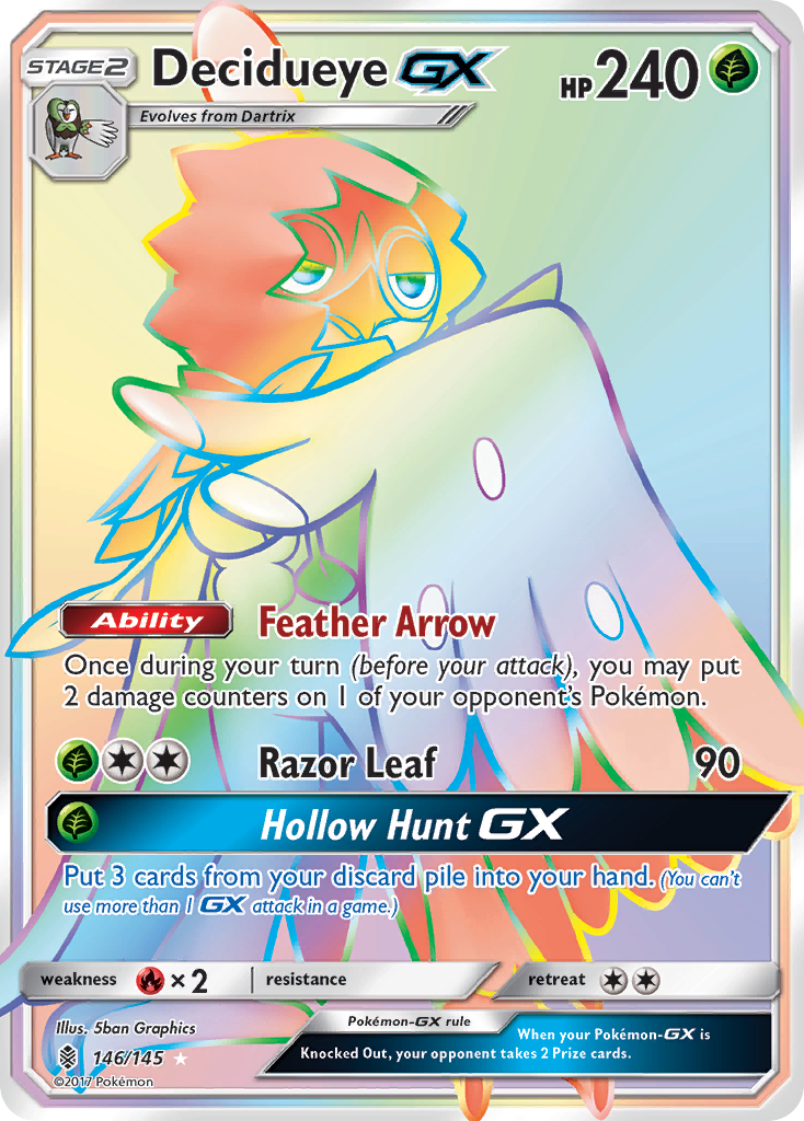 Decidueye-GX 146/145 Guardians Rising