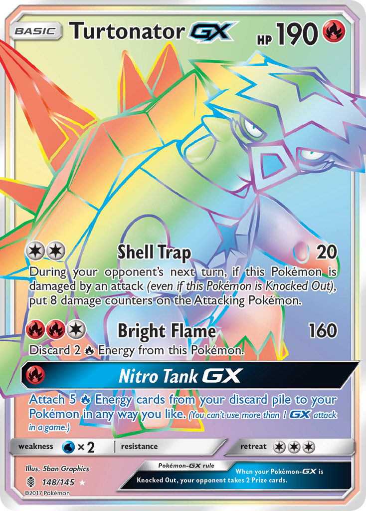 Turtonator-GX 148/145 Guardians Rising