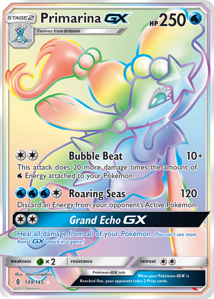 Primarina-GX 149/145 Guardians Rising