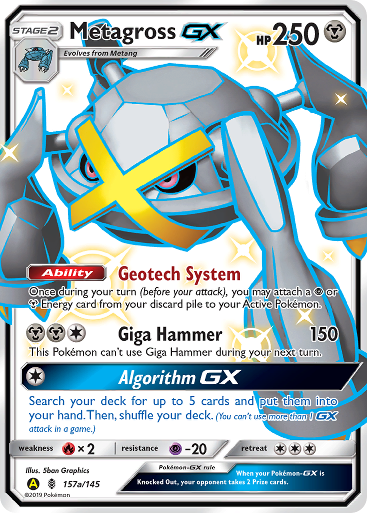 Metagross-GX 157a/145 Guardians Rising