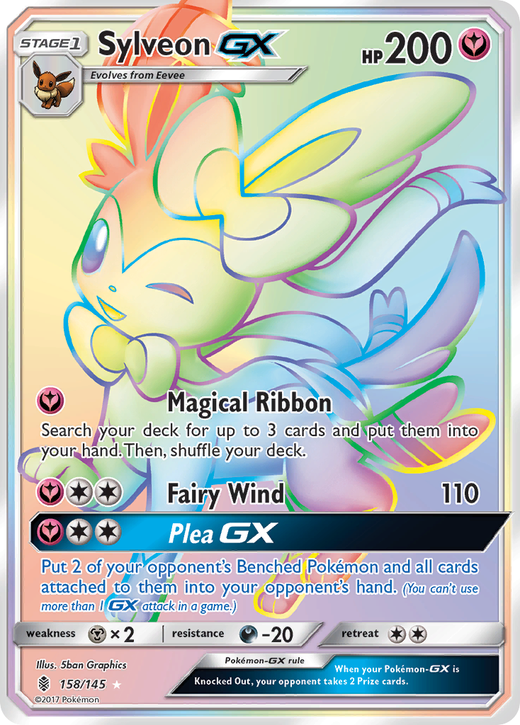 Sylveon-GX 158/145 Guardians Rising