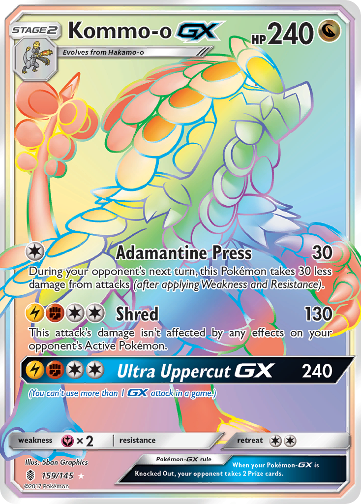 Kommo-o-GX 159/145 Guardians Rising