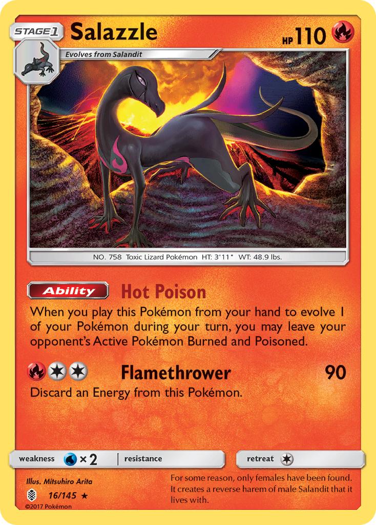 Salazzle 16/145 Guardians Rising