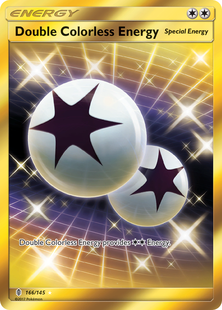 Double Colorless Energy 166/145 Guardians Rising