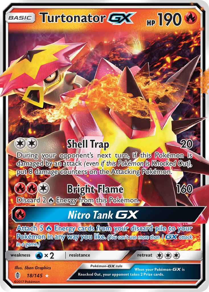 Turtonator-GX 18/145 Guardians Rising