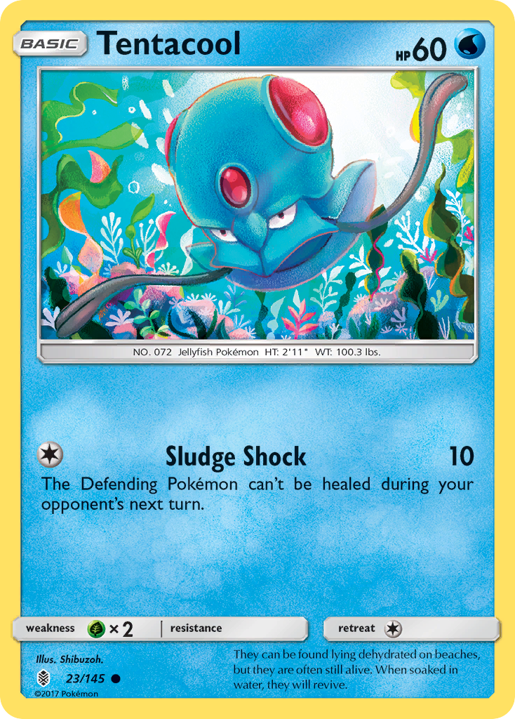 Tentacool 23/145 Guardians Rising