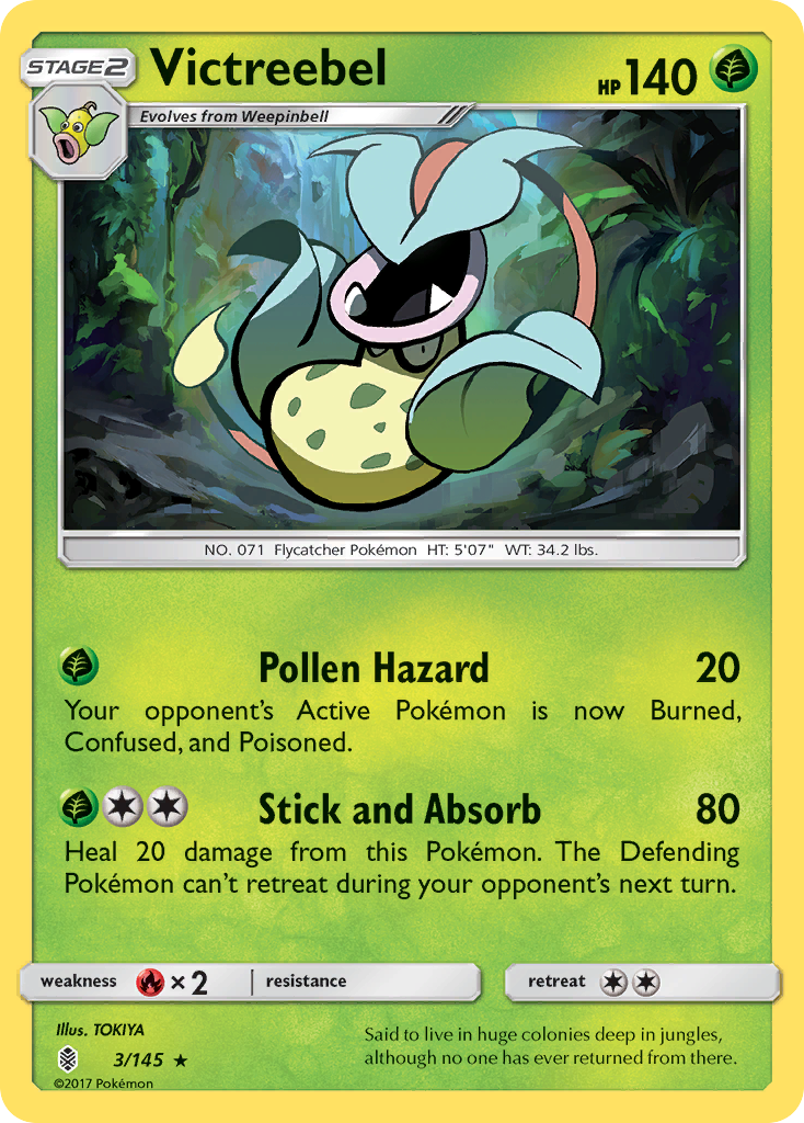 Victreebel 3/145 Guardians Rising