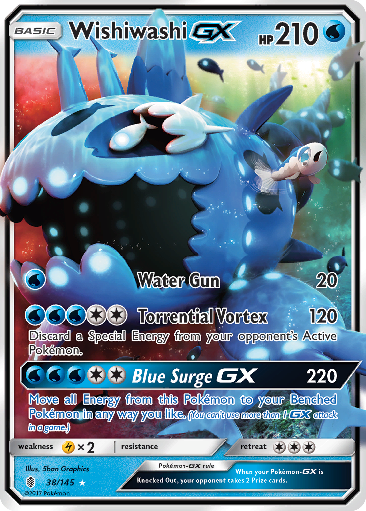 Wishiwashi-GX 38/145 Guardians Rising