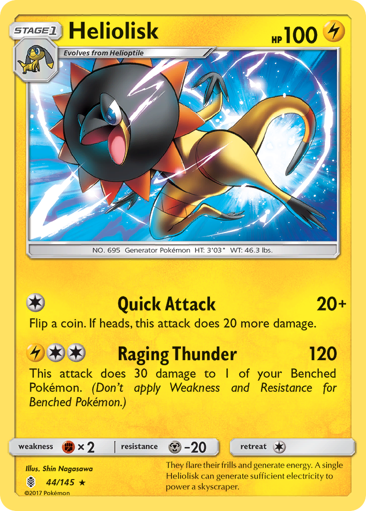Heliolisk 44/145 Guardians Rising