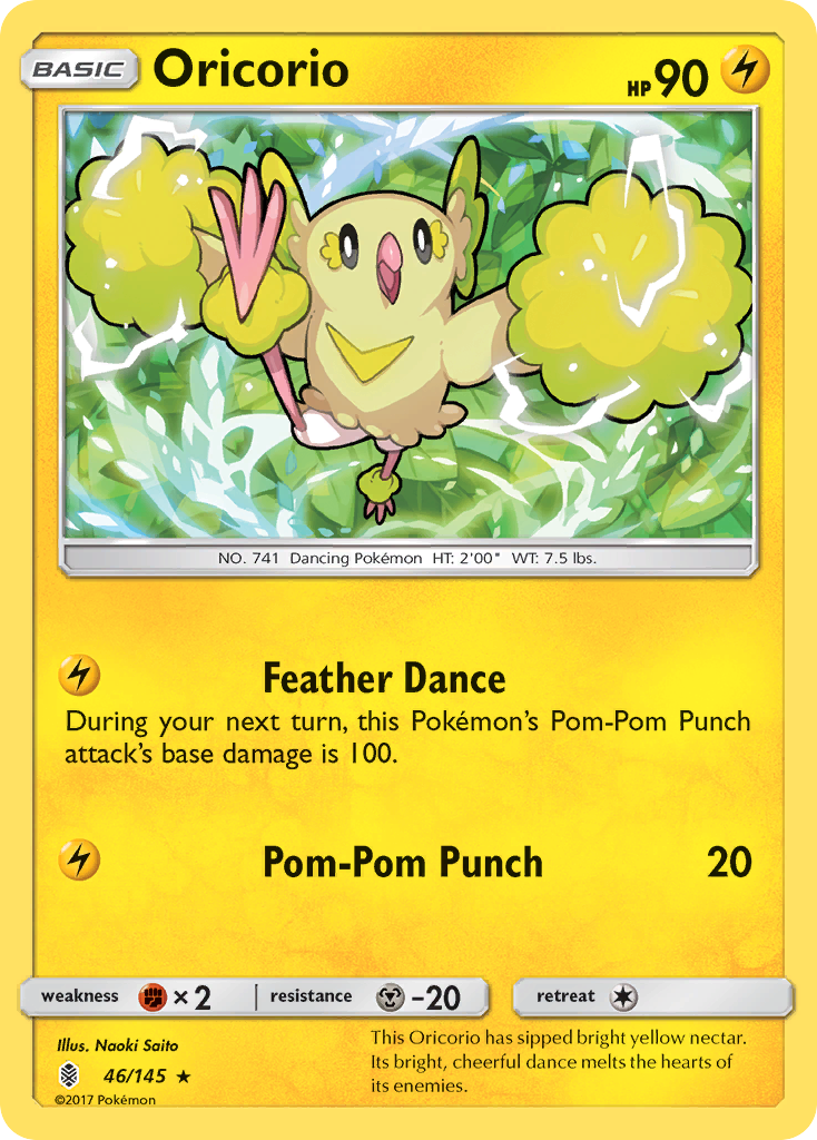 Oricorio 46/145 Guardians Rising