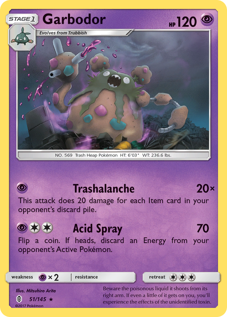 Garbodor 51/145 Guardians Rising