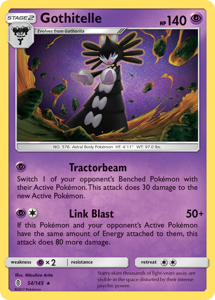 Gothitelle 54/145 Guardians Rising
