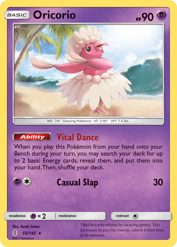 Oricorio 55/145 Guardians Rising
