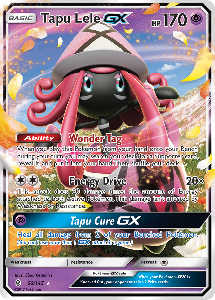Tapu Lele-GX 60/145 Guardians Rising