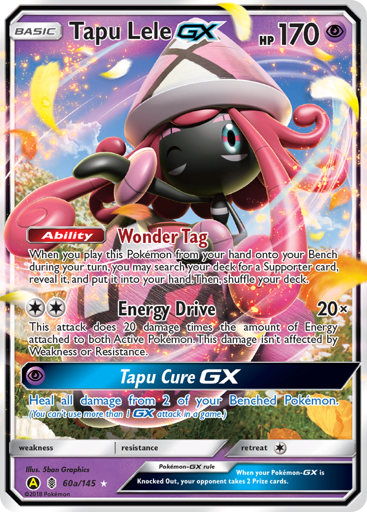 Tapu Lele-GX 60a/145 Guardians Rising