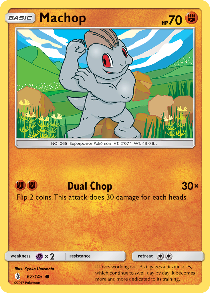 Machop 62/145 Guardians Rising