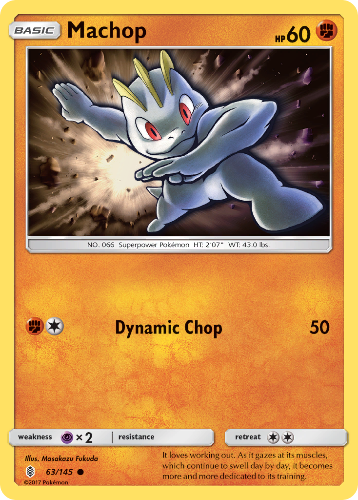 Machop 63/145 Guardians Rising