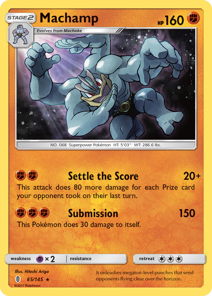 Machamp 65/145 Guardians Rising