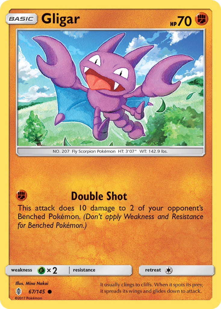 Gligar 67/145 Guardians Rising