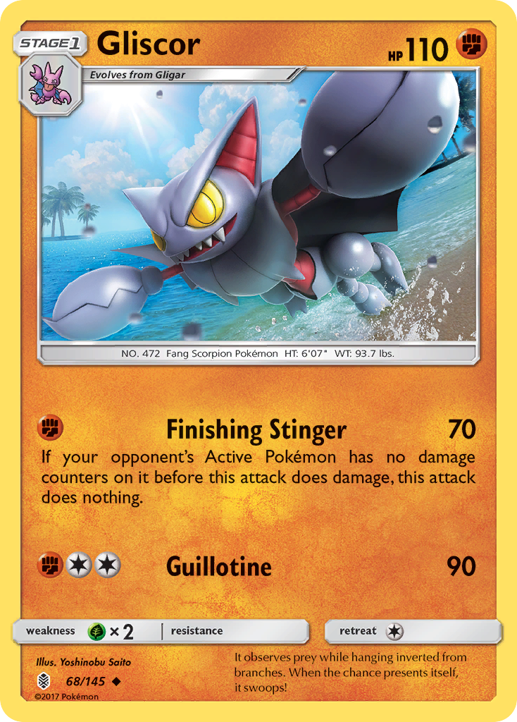 Gliscor 68/145 Guardians Rising