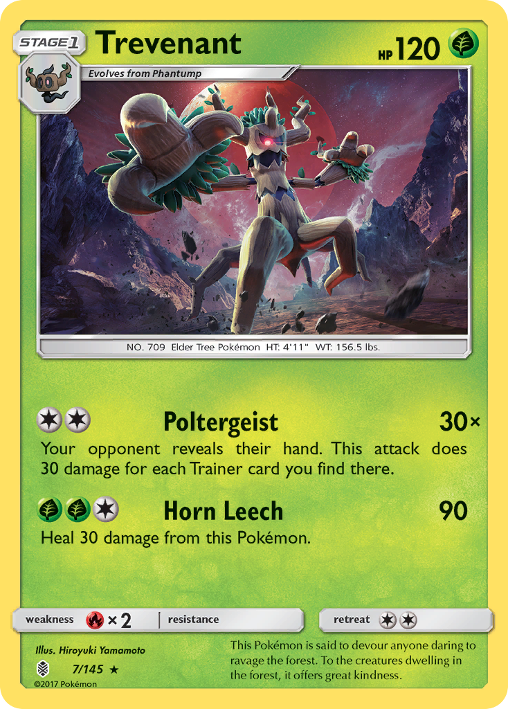 Trevenant 7/145 Guardians Rising