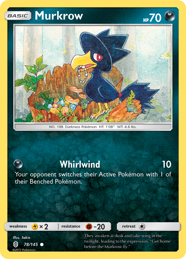 Murkrow 78/145 Guardians Rising