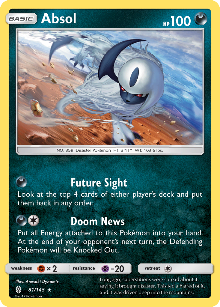 Absol 81/145 Guardians Rising