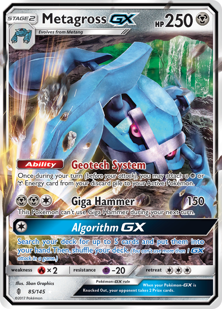 Metagross-GX 85/145 Guardians Rising