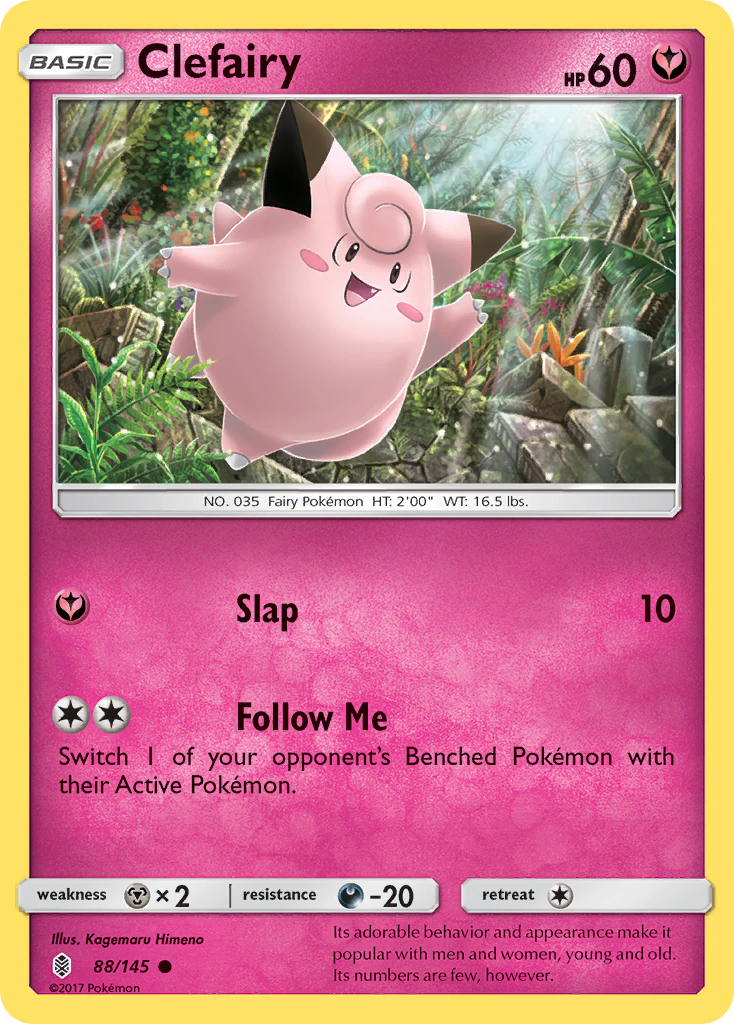 Clefairy 88/145 Guardians Rising