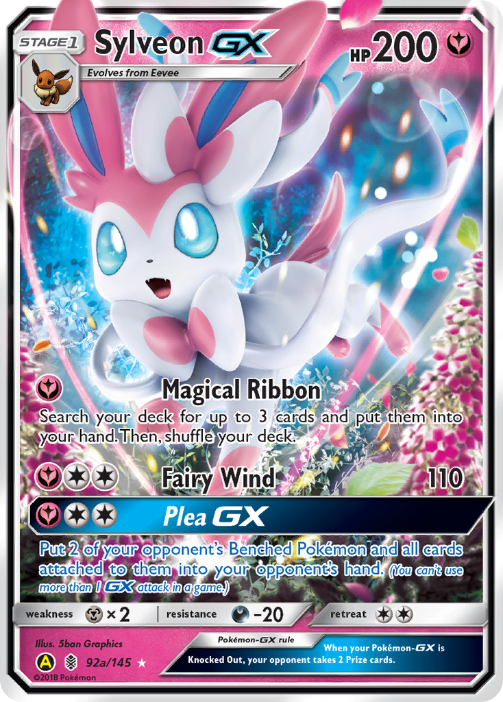 Sylveon-GX 92a/145 Guardians Rising