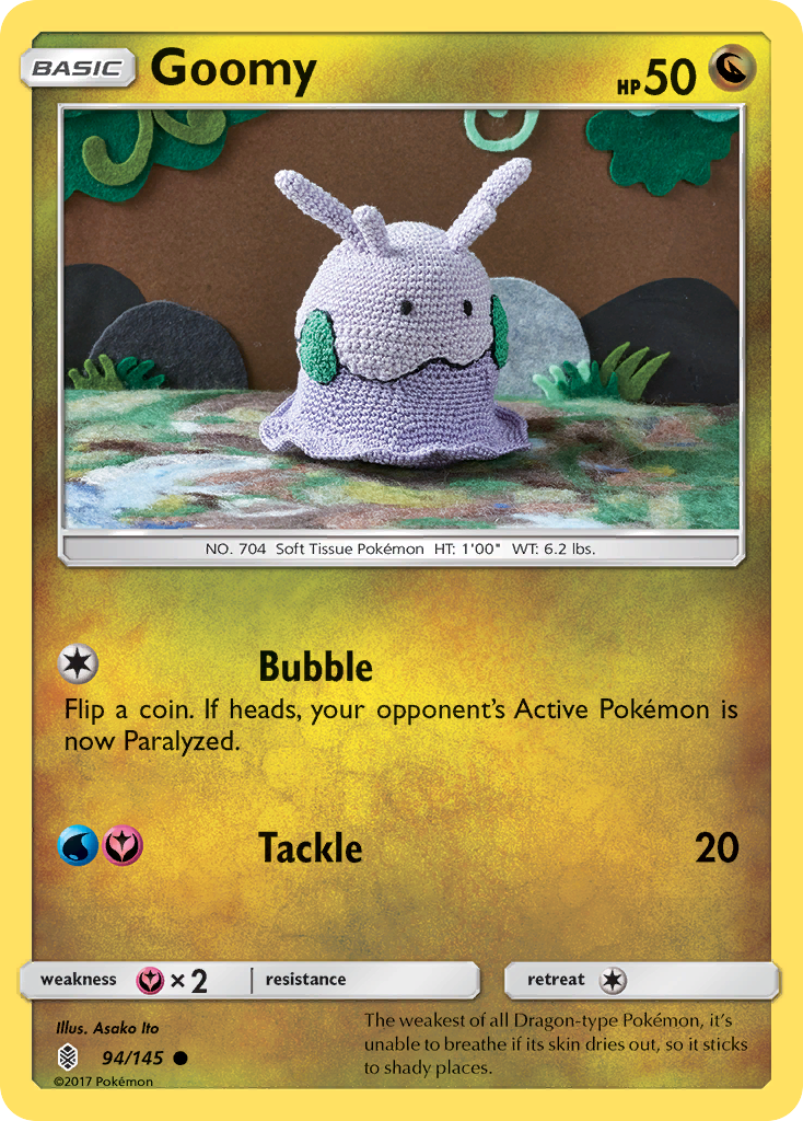 Goomy 94/145 Guardians Rising
