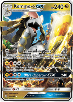 Kommo-o-GX 100/145 Guardians Rising