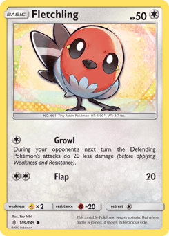 Fletchling 109/145 Guardians Rising