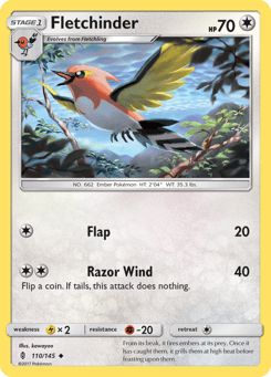 Fletchinder 110/145 Guardians Rising