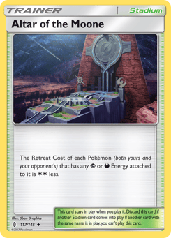Altar of the Moone 117/145 Guardians Rising