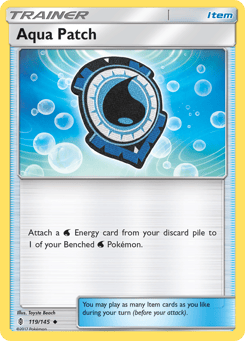 Aqua Patch 119/145 Guardians Rising