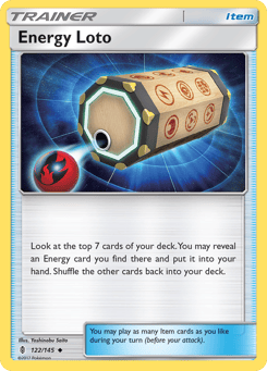 Energy Loto 122/145 Guardians Rising