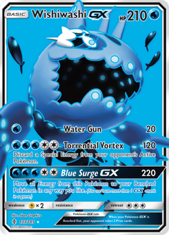 Wishiwashi-GX 133/145 Guardians Rising