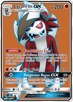 Lycanroc-GX 138/145 Guardians Rising