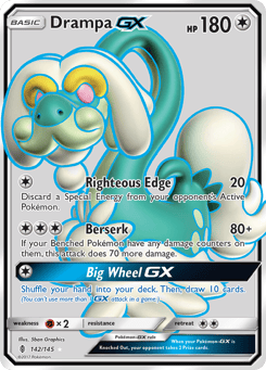 Drampa-GX 142/145 Guardians Rising