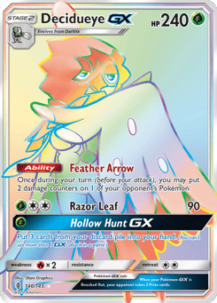 Decidueye-GX 146/145 Guardians Rising