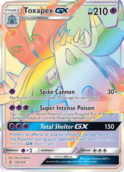 Toxapex-GX 154/145 Guardians Rising