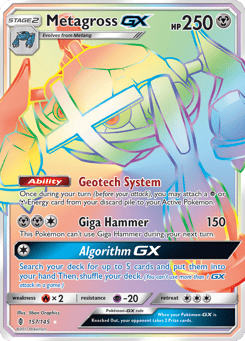 Metagross-GX 157/145 Guardians Rising