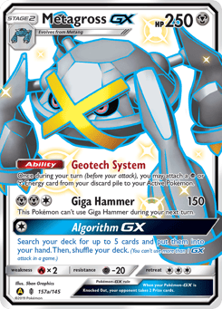 Metagross-GX 157a/145 Guardians Rising