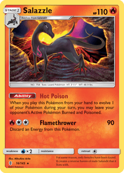 Salazzle 16/145 Guardians Rising